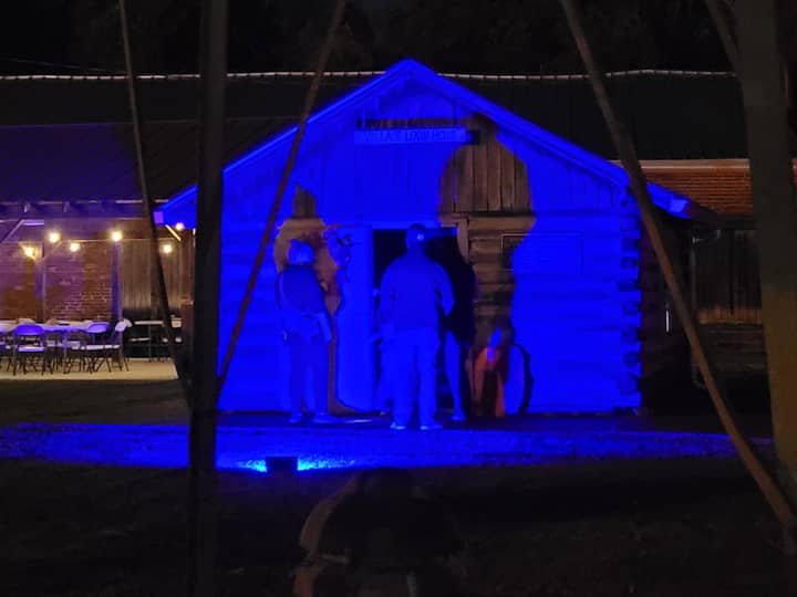 Cannonsburgh Village After Dark