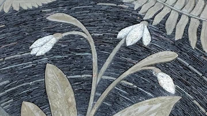 Stonework of Duke Gardens