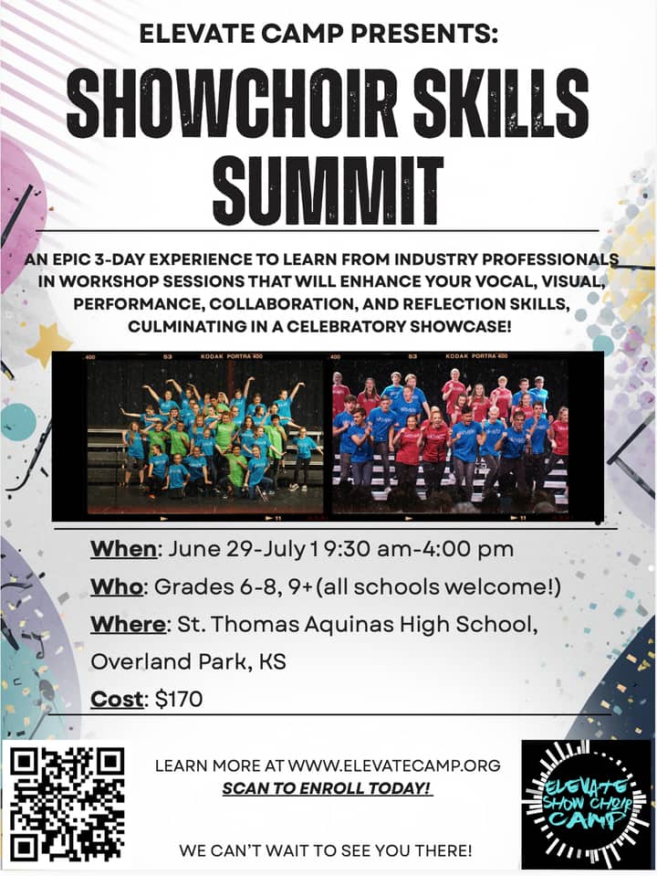 Elevate Showchoir Skills Summit- Grades 6-12