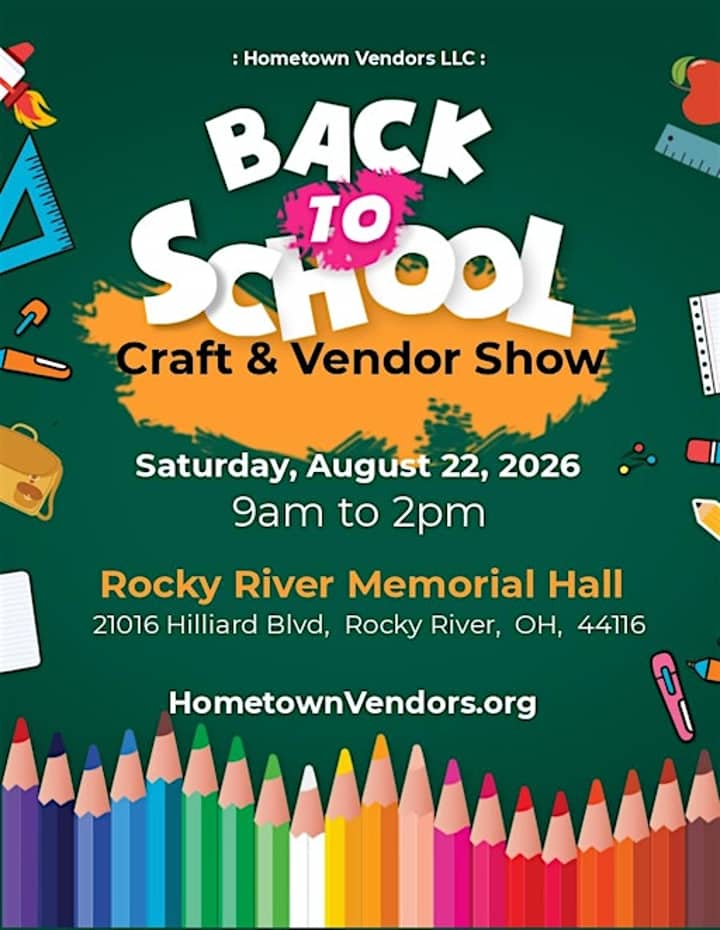7th Annual Back to School Craft & Vendor Show