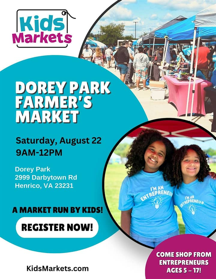 Kids Markets at Dorey Park Farmer's Market