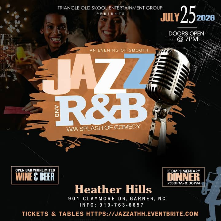 An Evening Of Smooth Jazz and R&B w/A Splash of Comedy
