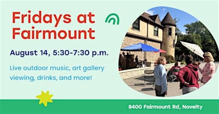 Fridays at Fairmount- August 14th