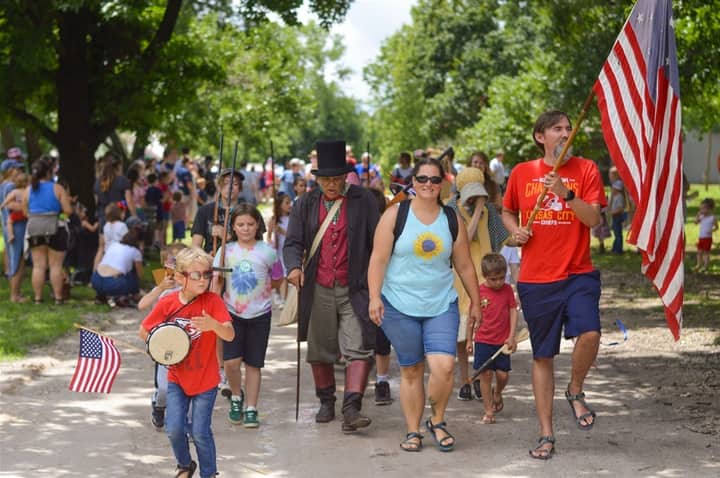 Independence Day at Missouri Town