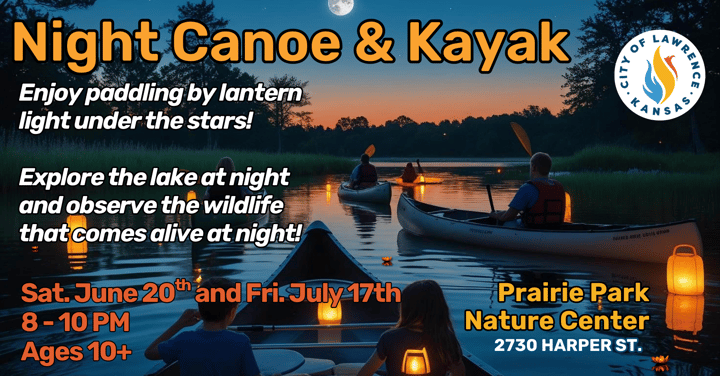 Night Canoeing and Kayaking