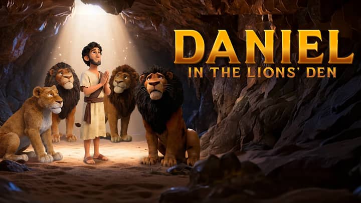 Daniel In The Lions' Den featuring Queen Esther