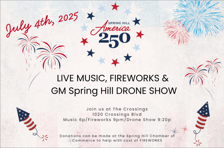 Spring Hill America 250 Celebration