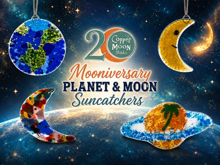 20th Mooniversary Planet & Moon Suncatchers