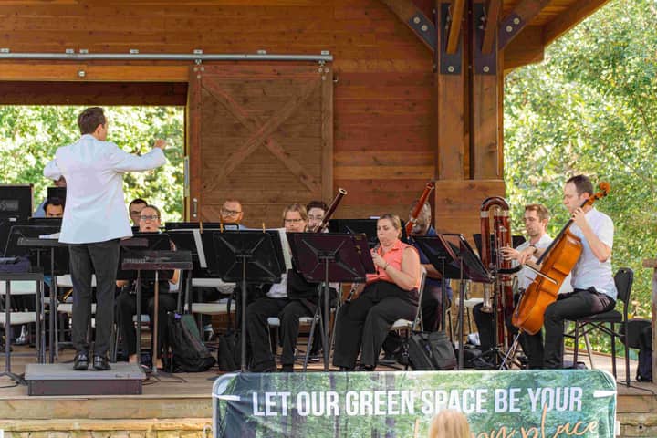 Charlotte Symphony Orchestra at the Anne Springs Close Greenway