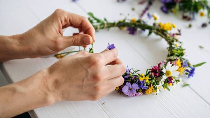 Fall Flower Crown Workshop