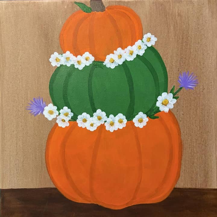 Paint Night: Pumpkin Stack
