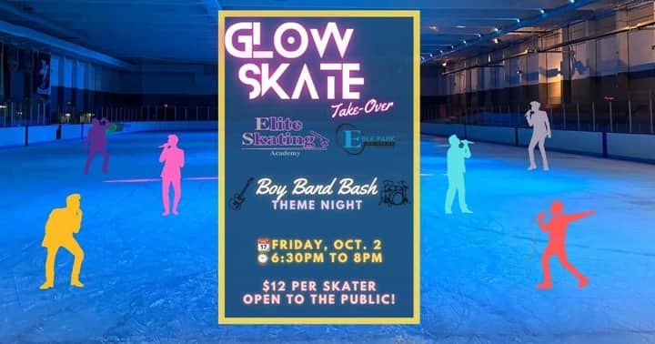 Glow Ice Skating at Eble Park Ice Arena (Brookfield)