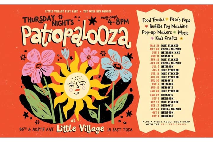 Patiopalooza at The Little Village Play Cafe (MKE/Tosa)