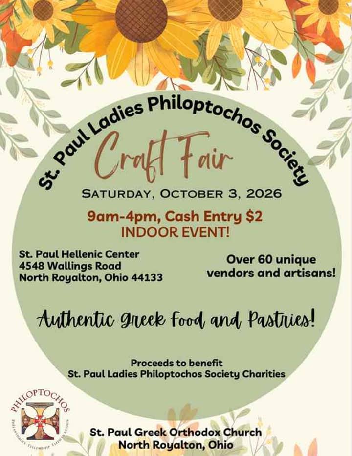 St. Paul Philoptochos Annual Craft Fair