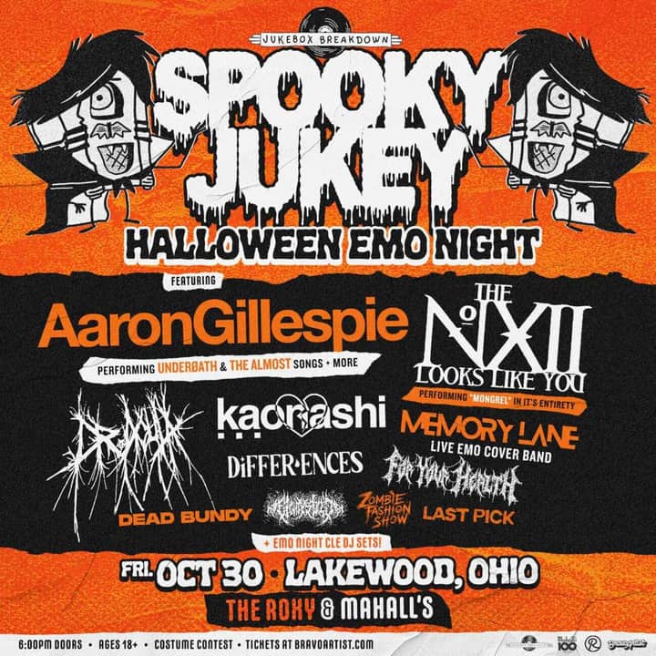 Spooky Jukey: Halloween Emo Night at Mahall's