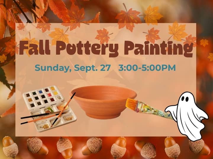 Fall Pottery Painting at Frost