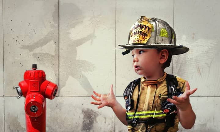 Firefighter Visit