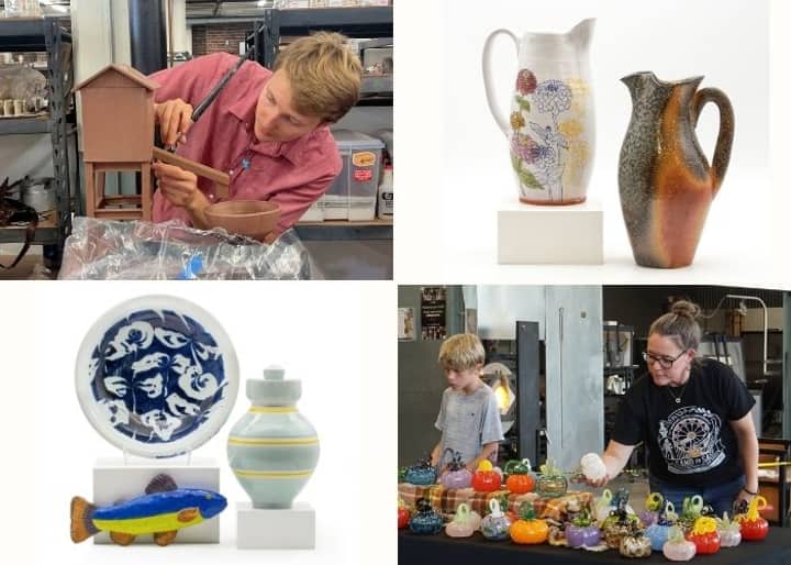 First Friday at Belger Arts - Exhibition Opening + Glass Pumpkin Patch & Glass Blowing Demo + Live Clay Demo + More!