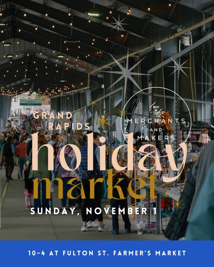 Merchants and Makers Holiday Market at Fulton Street Market!