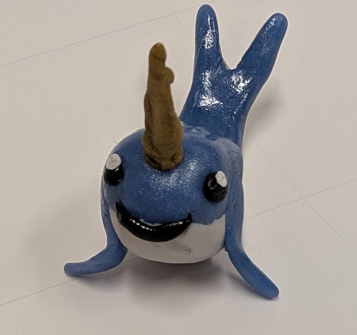 Narwhal-tastic Clay Creations