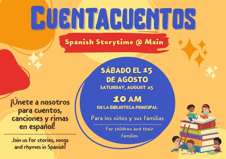 Cuentacuentos: Spanish Storytime @ Main