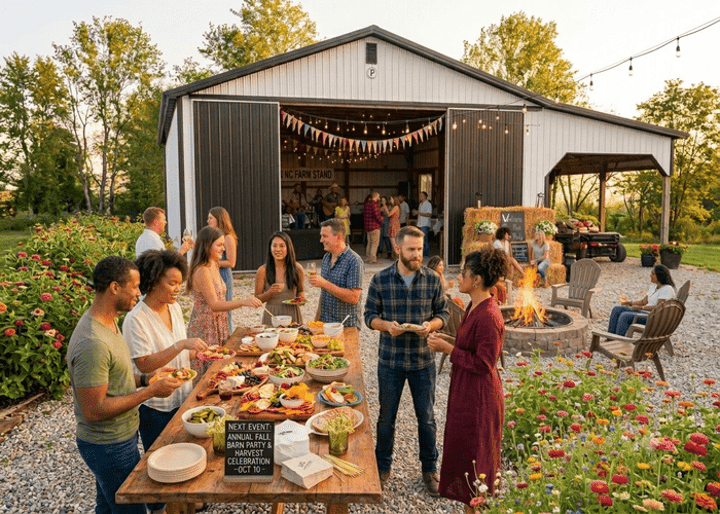 Fall Barn Party & Harvest Celebration at KC Farm Stand