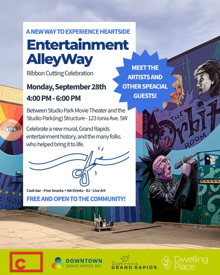 Entertainment AlleyWay Ribbon Cutting - Sept. 28