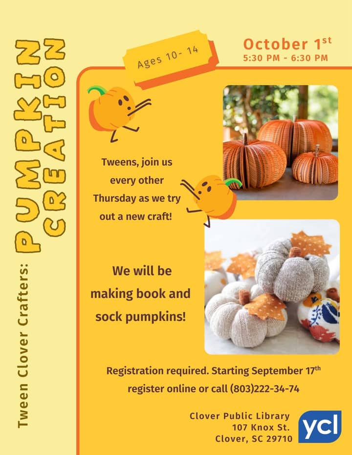 Tween Clover Crafters: Pumpkin Creation