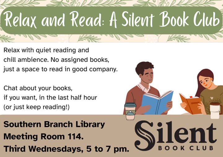 Relax and Read at Southern: A Silent Book Club