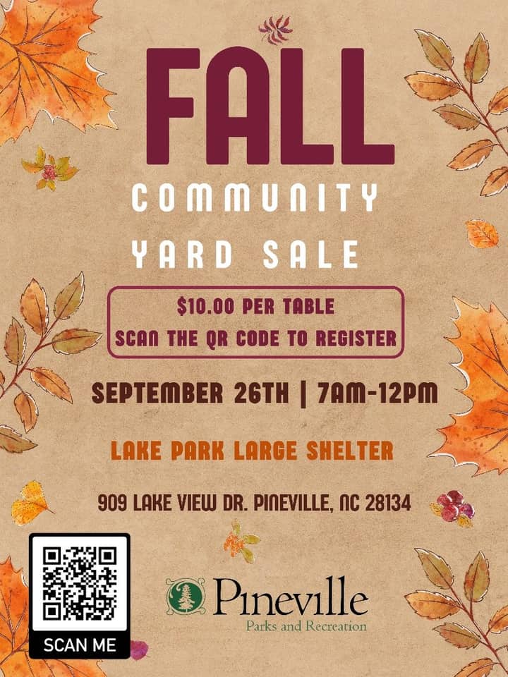 Fall Community Yard Sale