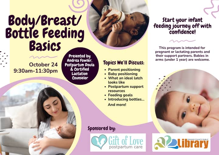 Body/Breast/Bottle Feeding Basics