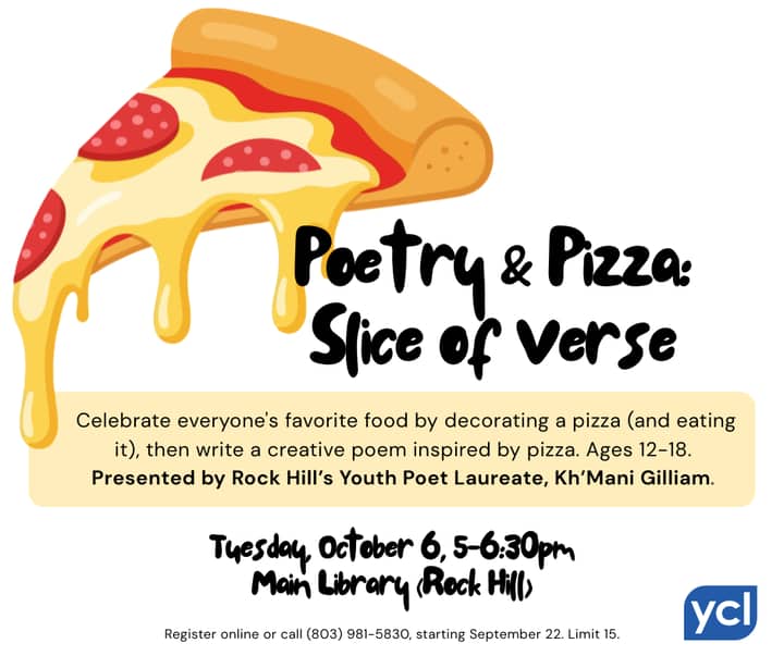 Poetry & Pizza: Slice of Verse