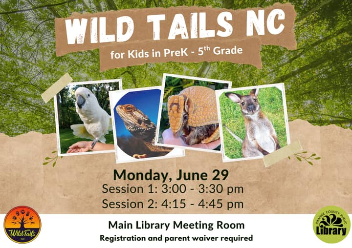 Wild Tails NC, Animal Encounter