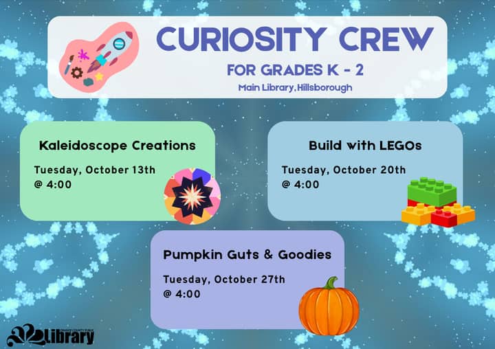 Curiosity Crew, K-2 - Kaleidoscope Creations