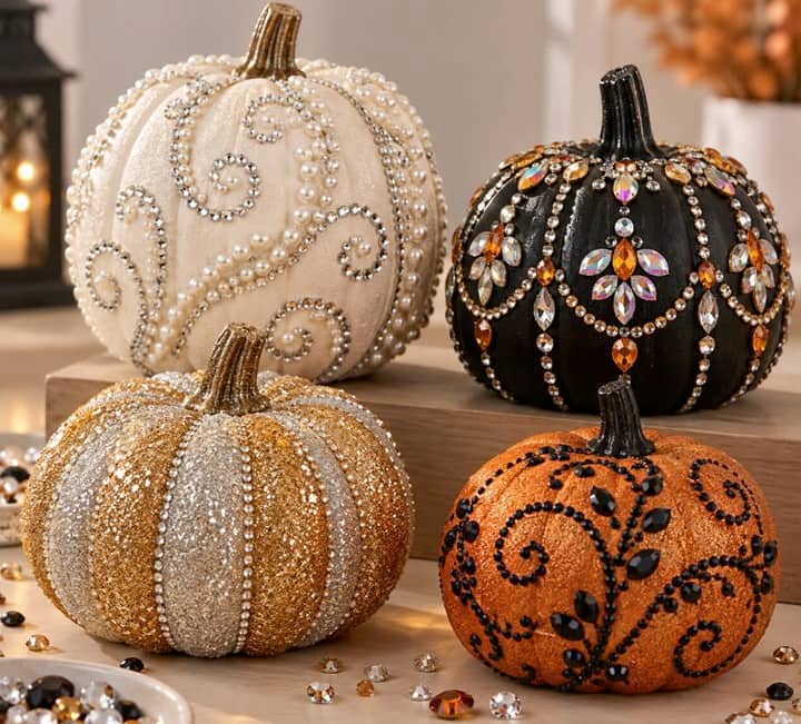 Glitter & Glam Pumpkins Workshop