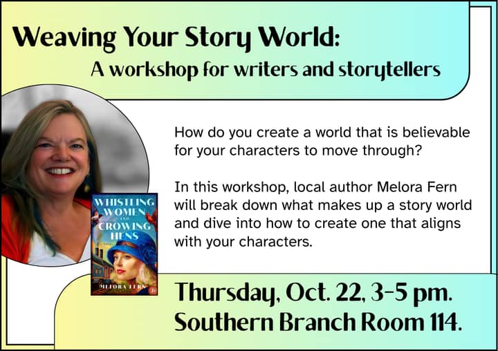 Weaving Your Story World: Workshop with Author Melora Fern